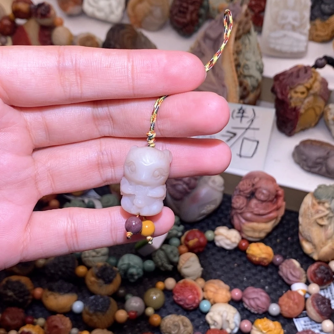 石英质玉（阿拉善玉）未镶嵌手链