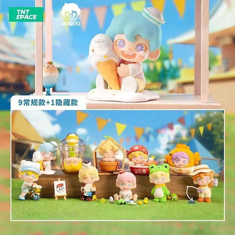 【拆盒】DUDOO萌动嘉年华系列潮玩手办盲盒