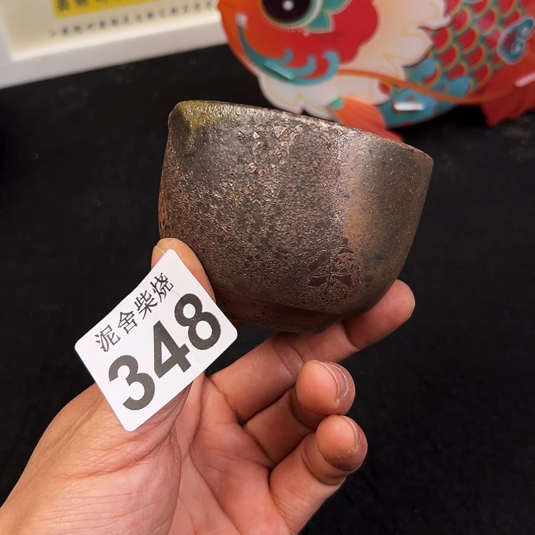 杯泥舍柴烧精品茶器
