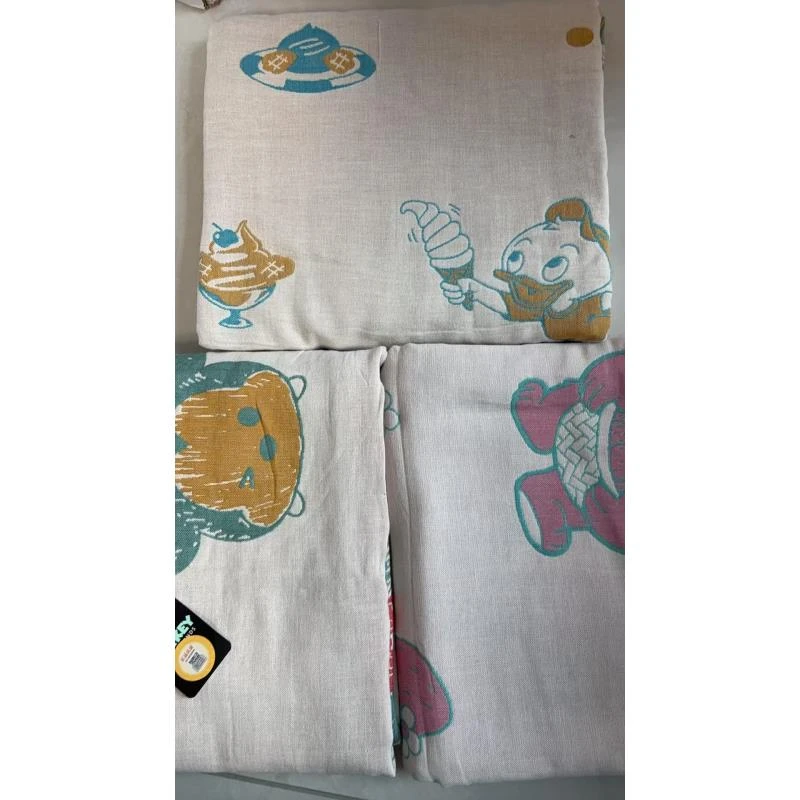 【京かわ会社】童被毛巾被盖毯105*120cm 不挑花色