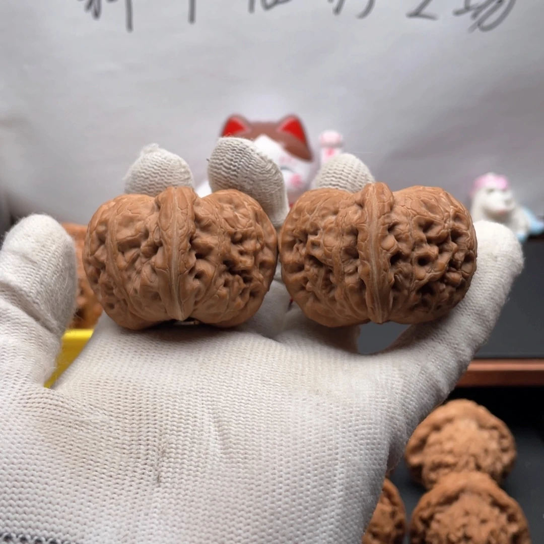 文玩核桃把件大**森元宝46