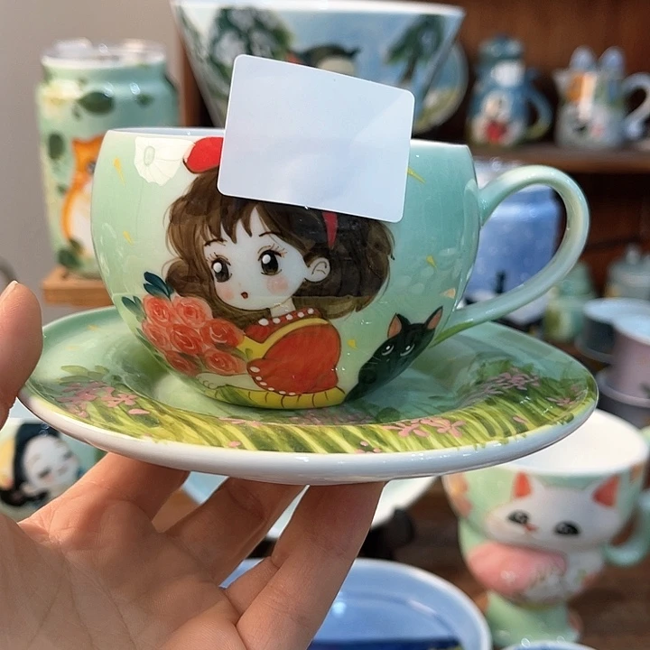 陶景德镇釉下手绘陶瓷
