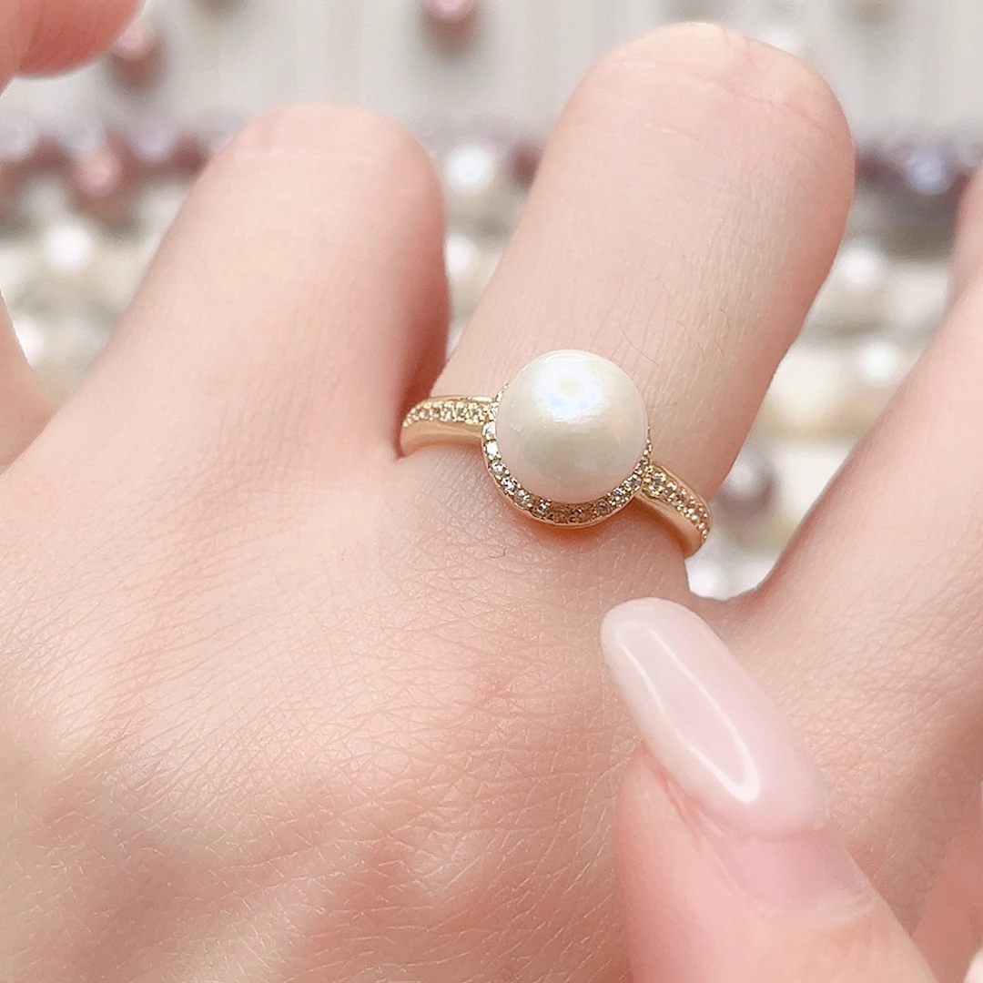 淡水珍珠吊坠(赠链)合金