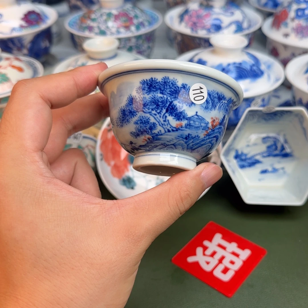 陶彦祖纯手工手绘茶具110