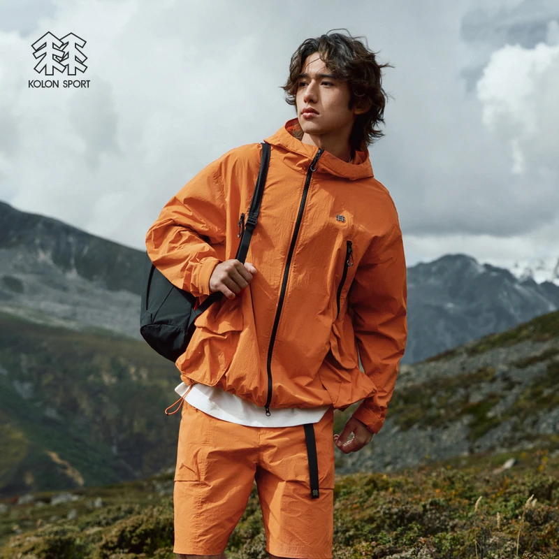 【明星同款】KOLON SPORT可隆TRIWIND露营防风夹克防泼水防晒外套