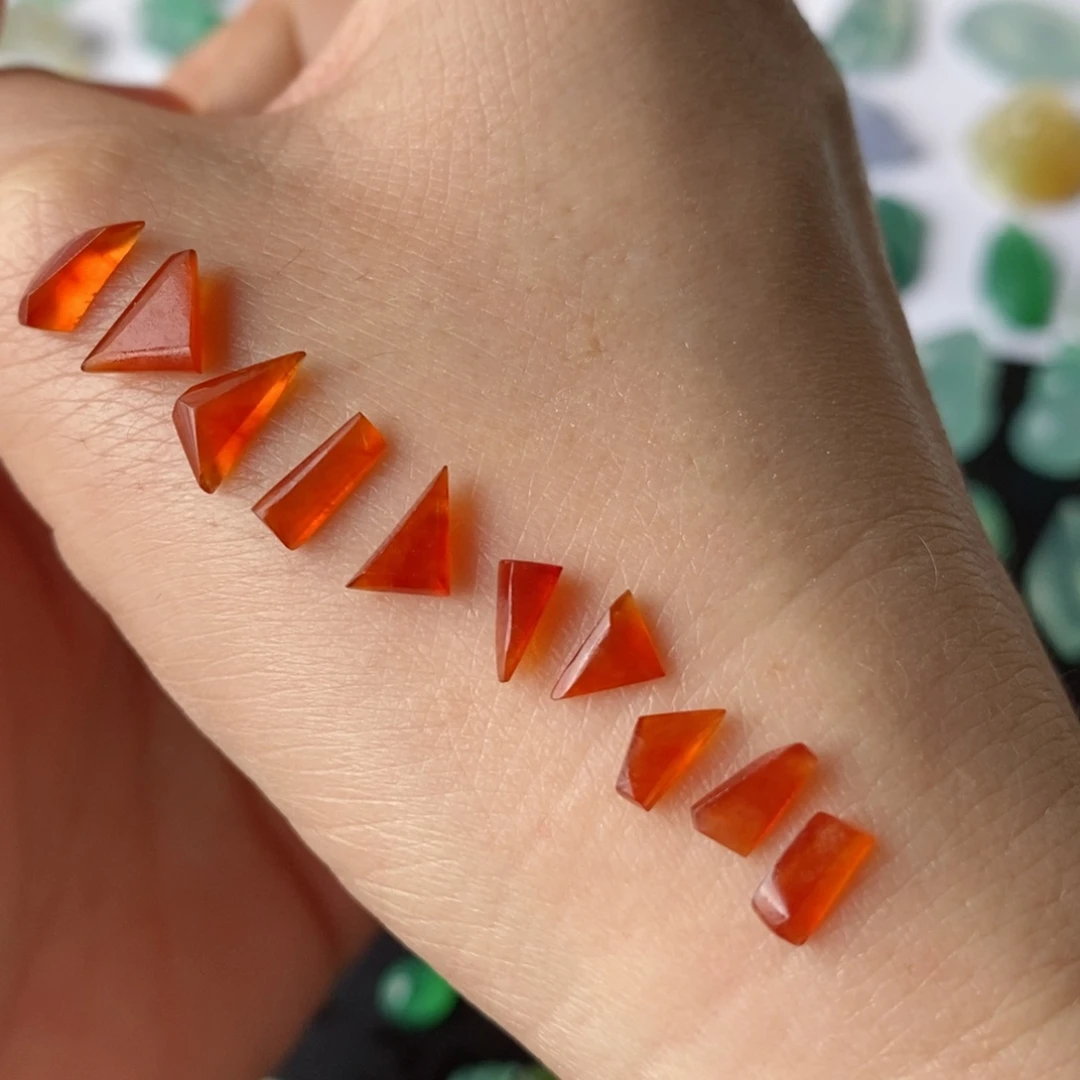 定制翡翠未镶嵌切割面