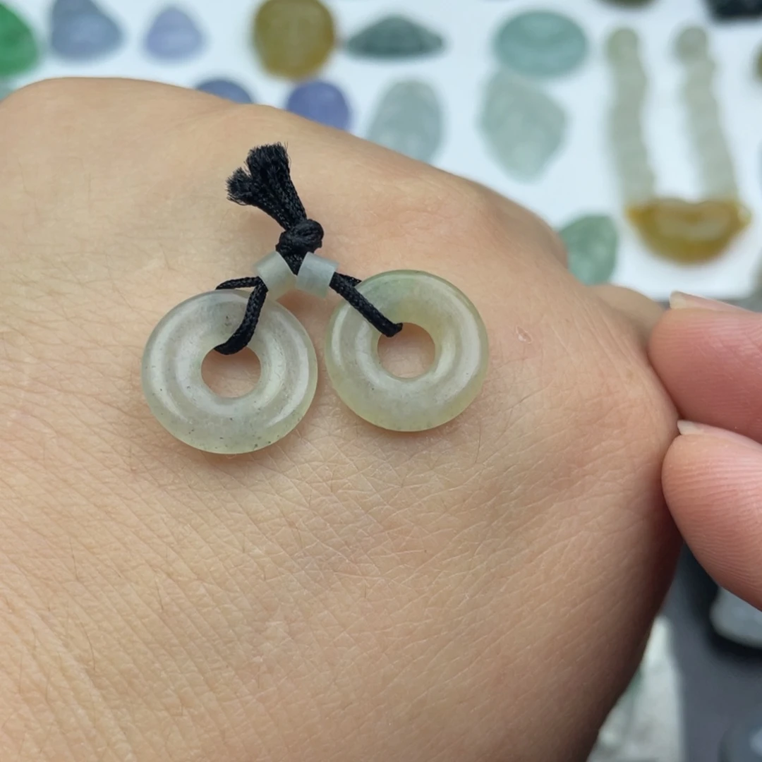 定制翡翠未镶嵌甜甜圈