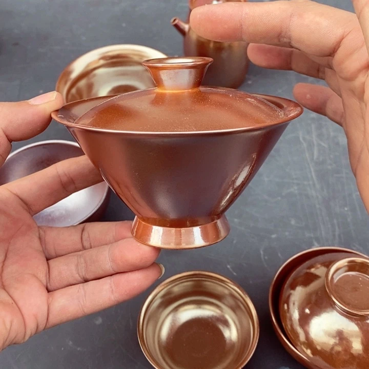 柴烧茶具陶瓷茶具