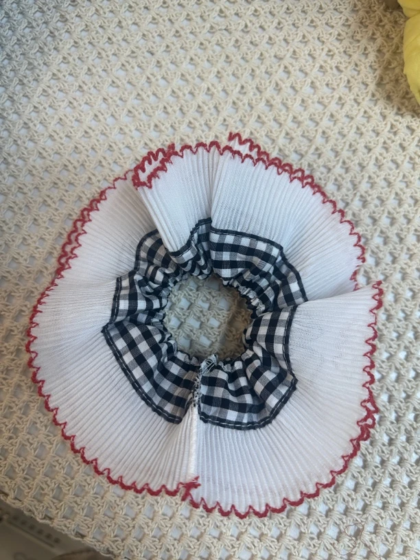 子田推荐-儿童黑白色白色边头绳