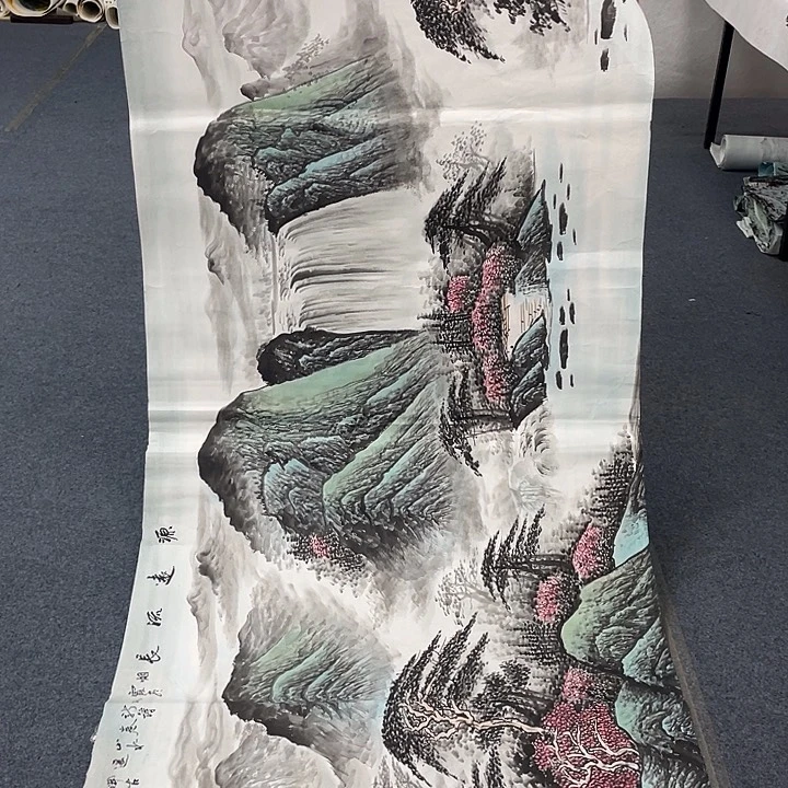 国画纯手绘字画宣纸