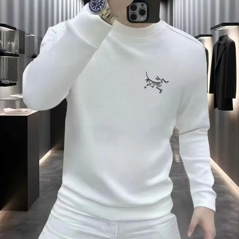 【海外撤柜款】茑茑家刺绣圆领休闲百搭卫衣