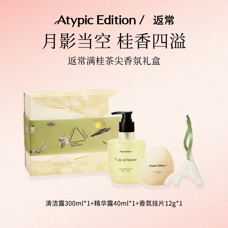 Atypic Edition/返常满桂茶尖洗手液护手霜洗护套装