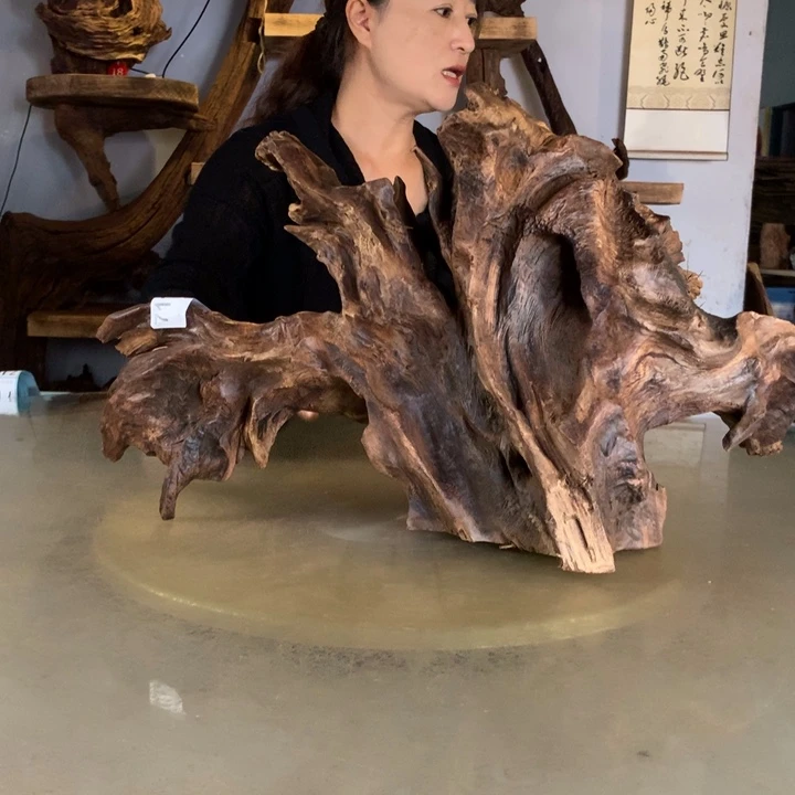 真***待天然的云南紫柚木会黄水