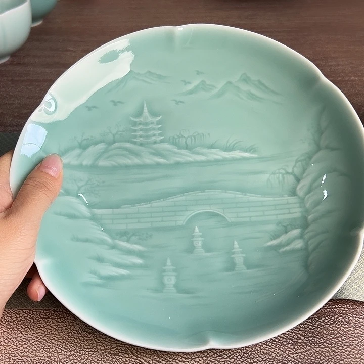 小米茶器龙泉青瓷