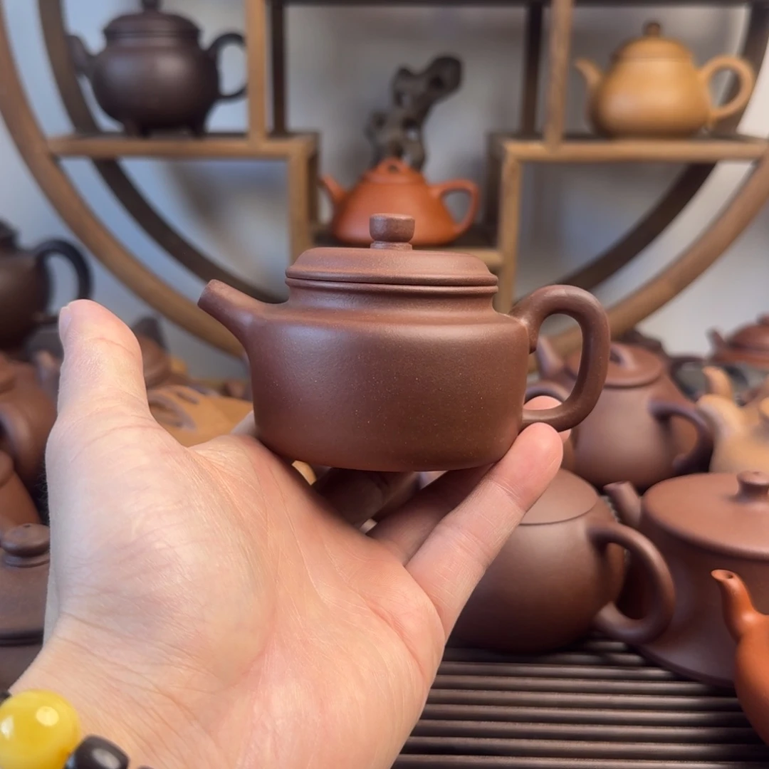 茶壶紫砂德钟150cc台西嫩底槽清