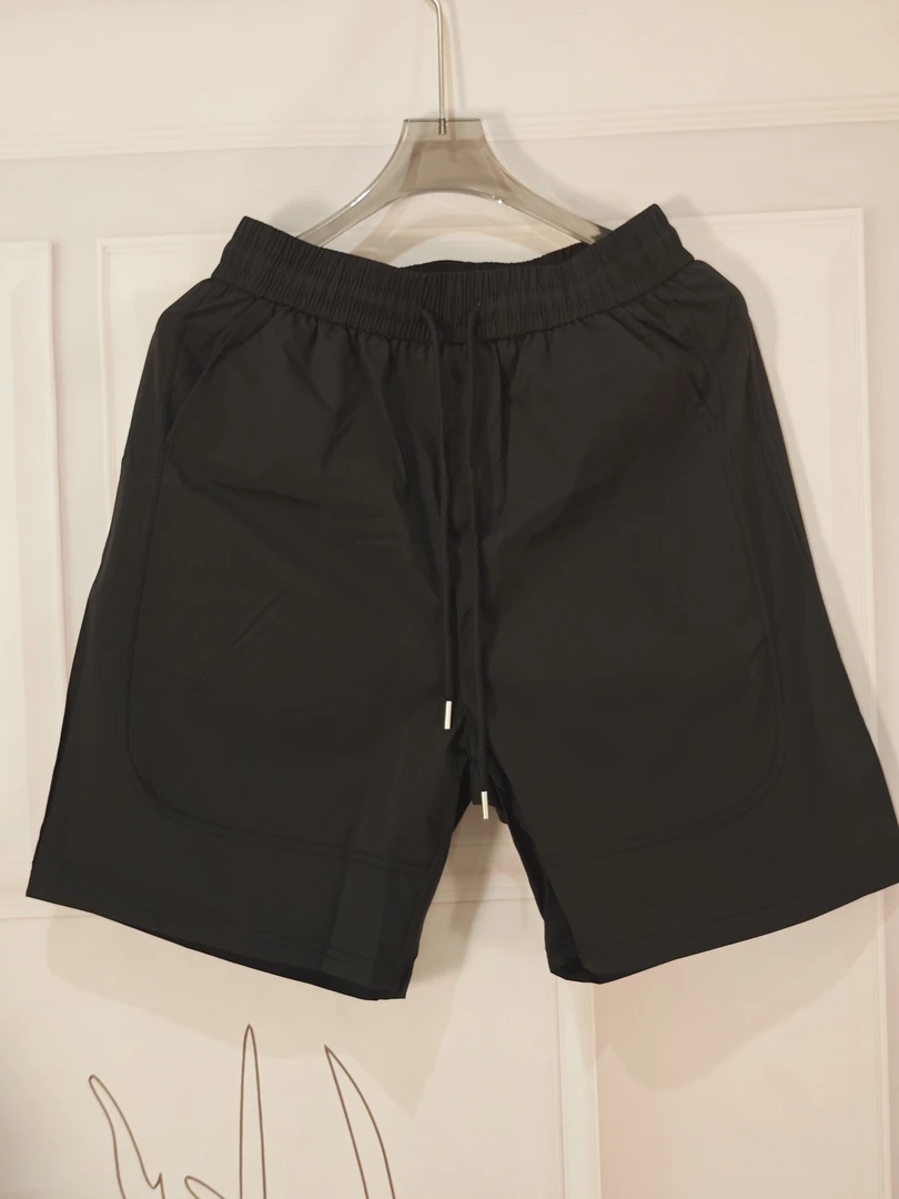 简约风直筒裤夏季微弹力工装裤短裤裤子中裤