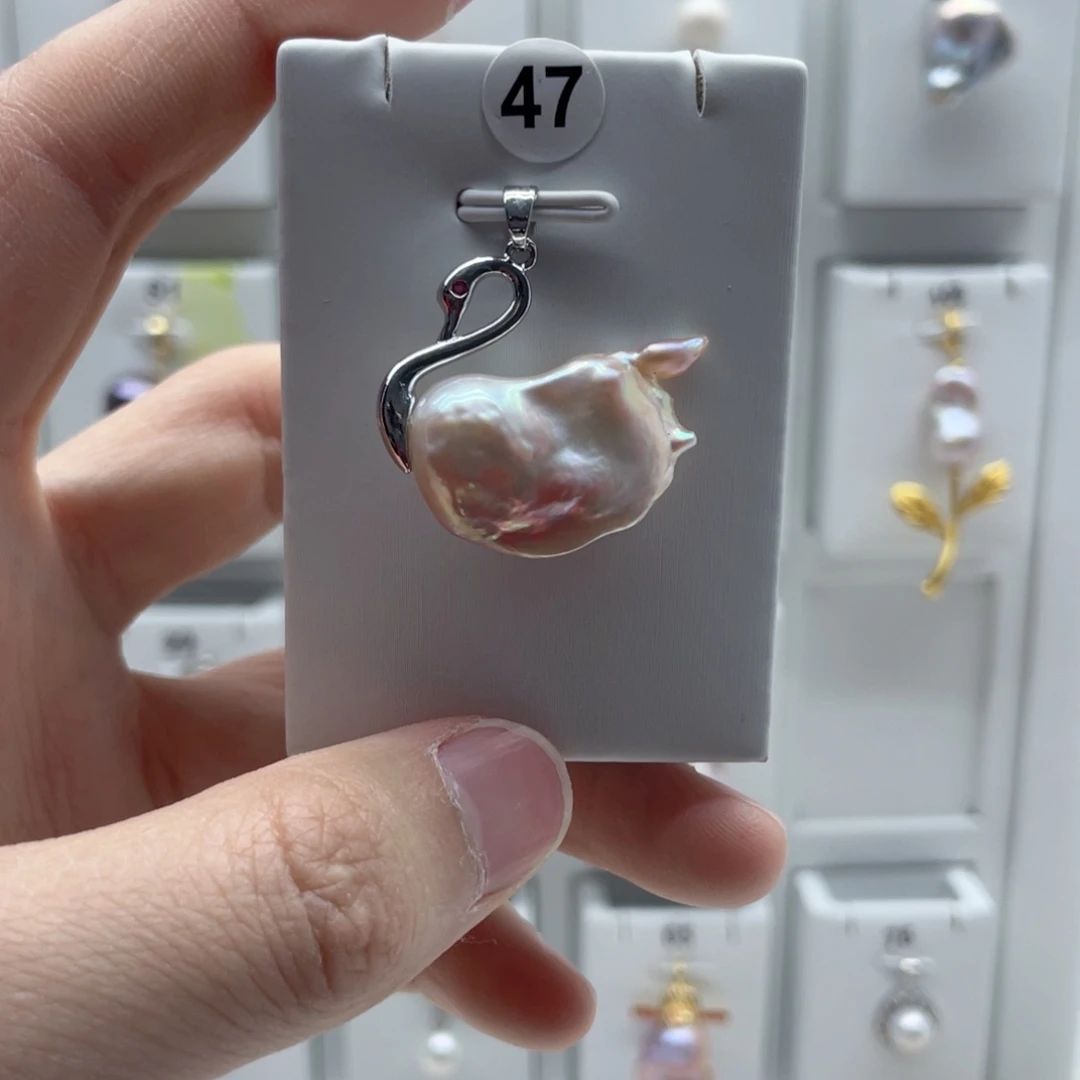 合金颈饰淡水珍珠