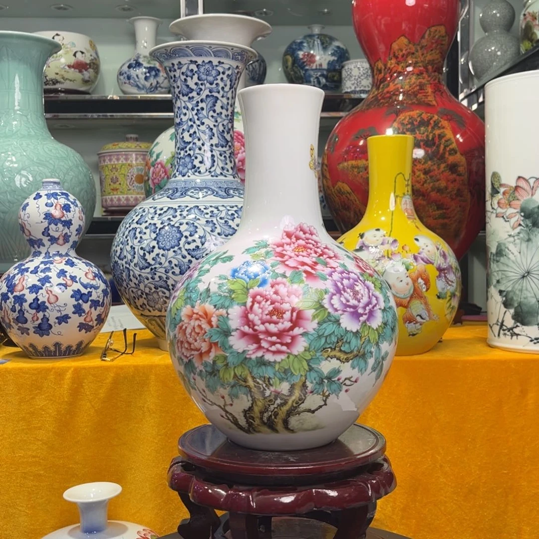 景德镇陶瓷花瓶摆件