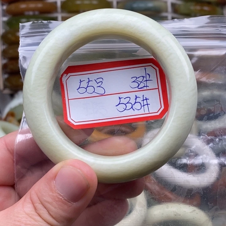 未镶嵌蛇纹石玉手绳