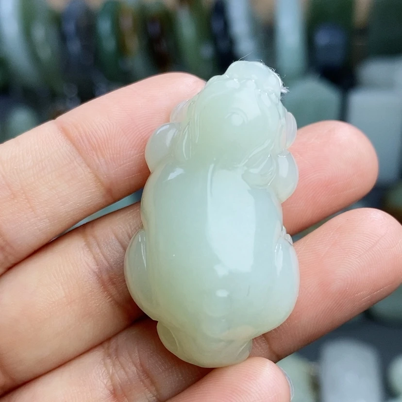 【闪购商品】未镶嵌和田玉挂件春*