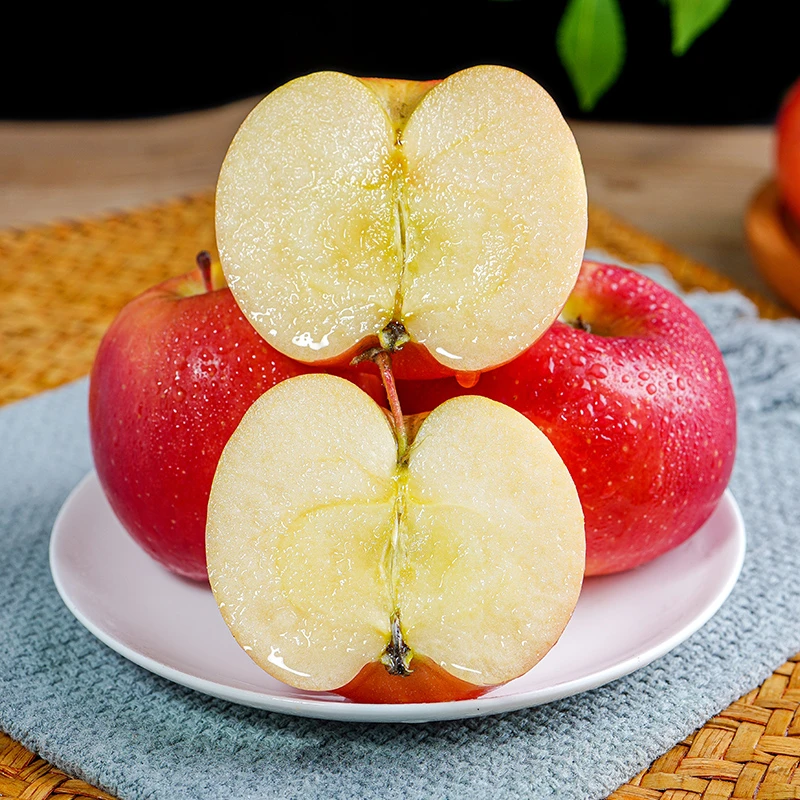 新疆特产阿克苏樱桃苹果酸甜可口产地直发4.6斤