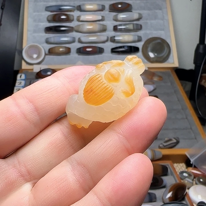 玛瑙/玉髓吊坠(不含链)未镶嵌