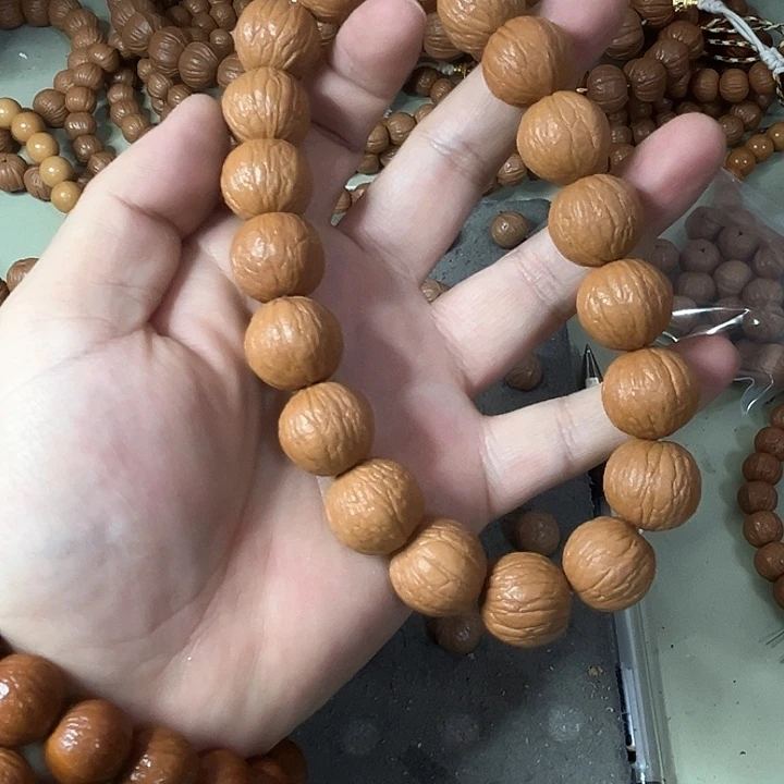 吊坠猴头核桃微*三维同尺聚宝盆19