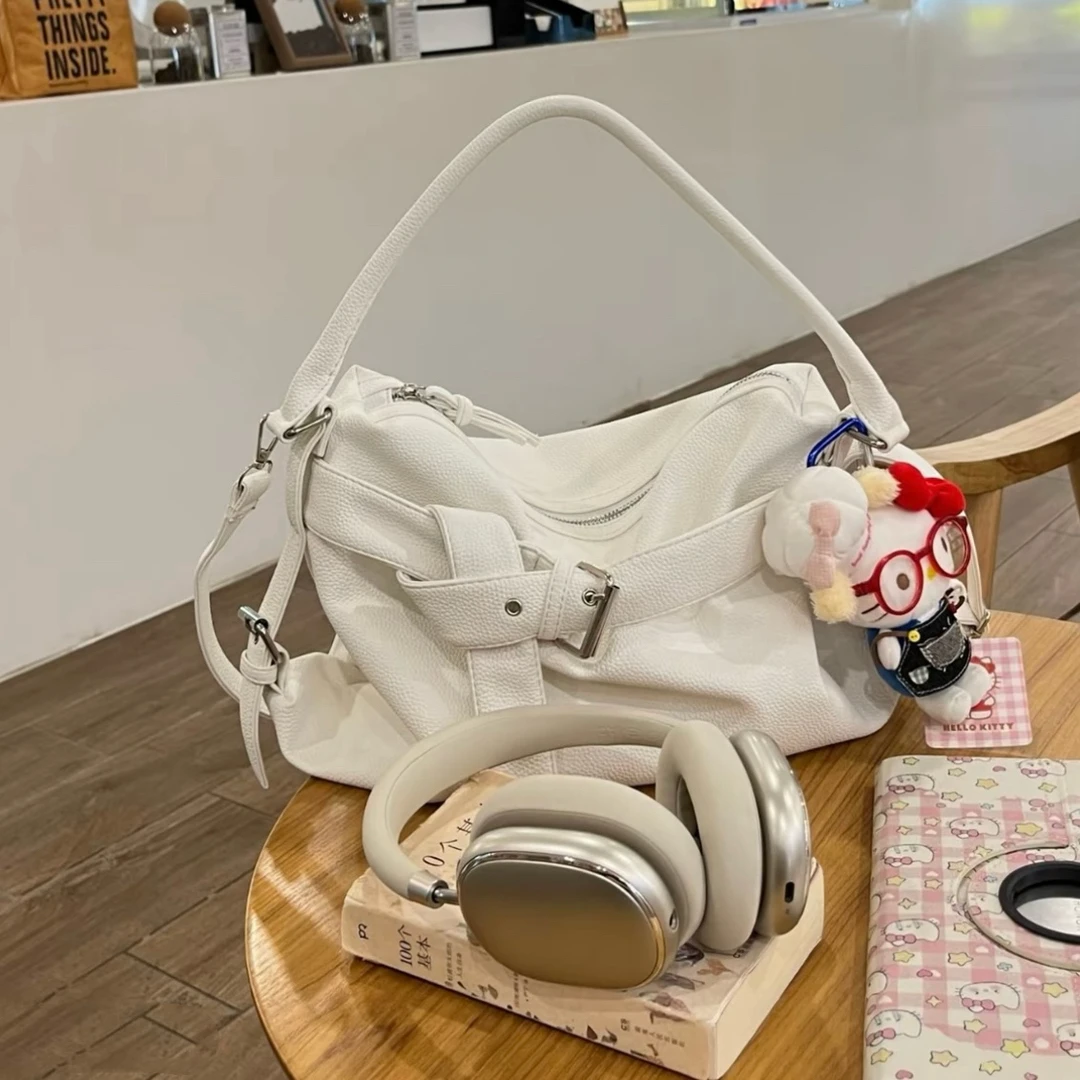 小众设计大容量百搭女士单肩腋下斜挎通勤托特包