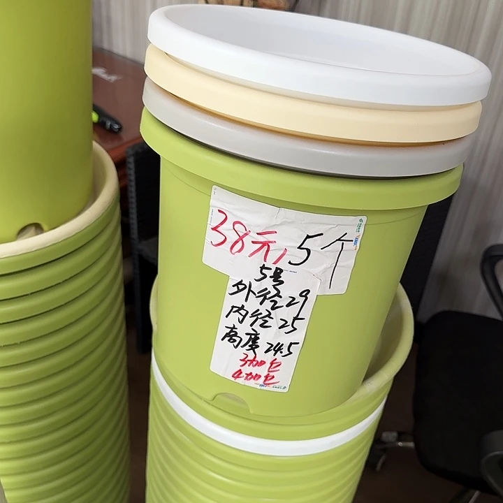 微瑕5#灰白6个带托
