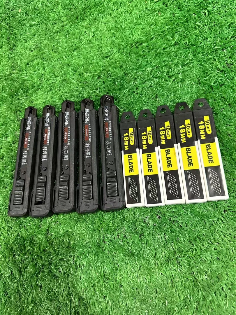 美工刀5+刀片5盒50片加厚