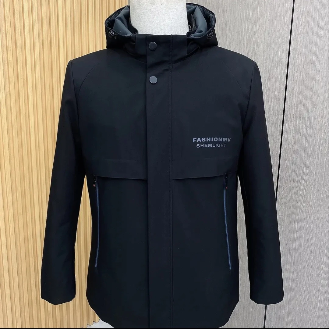 男士短款派克服，休闲时尚（水貂内胆）