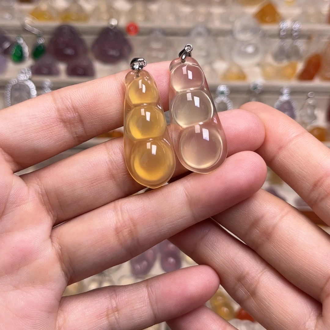 玛瑙/玉髓未镶嵌颈饰多样性发货拍一发一