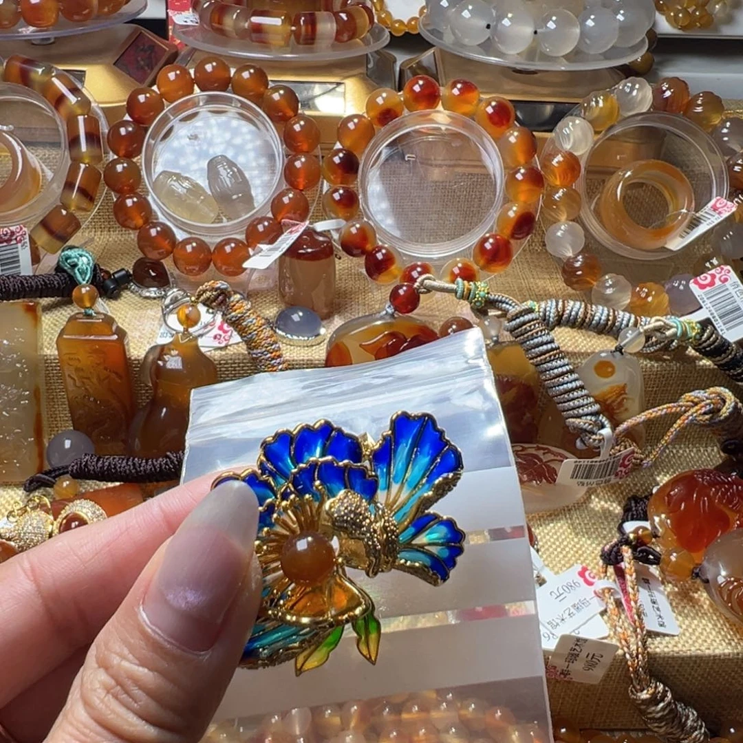 ****️玛瑙/玉髓合金玛瑙手串7