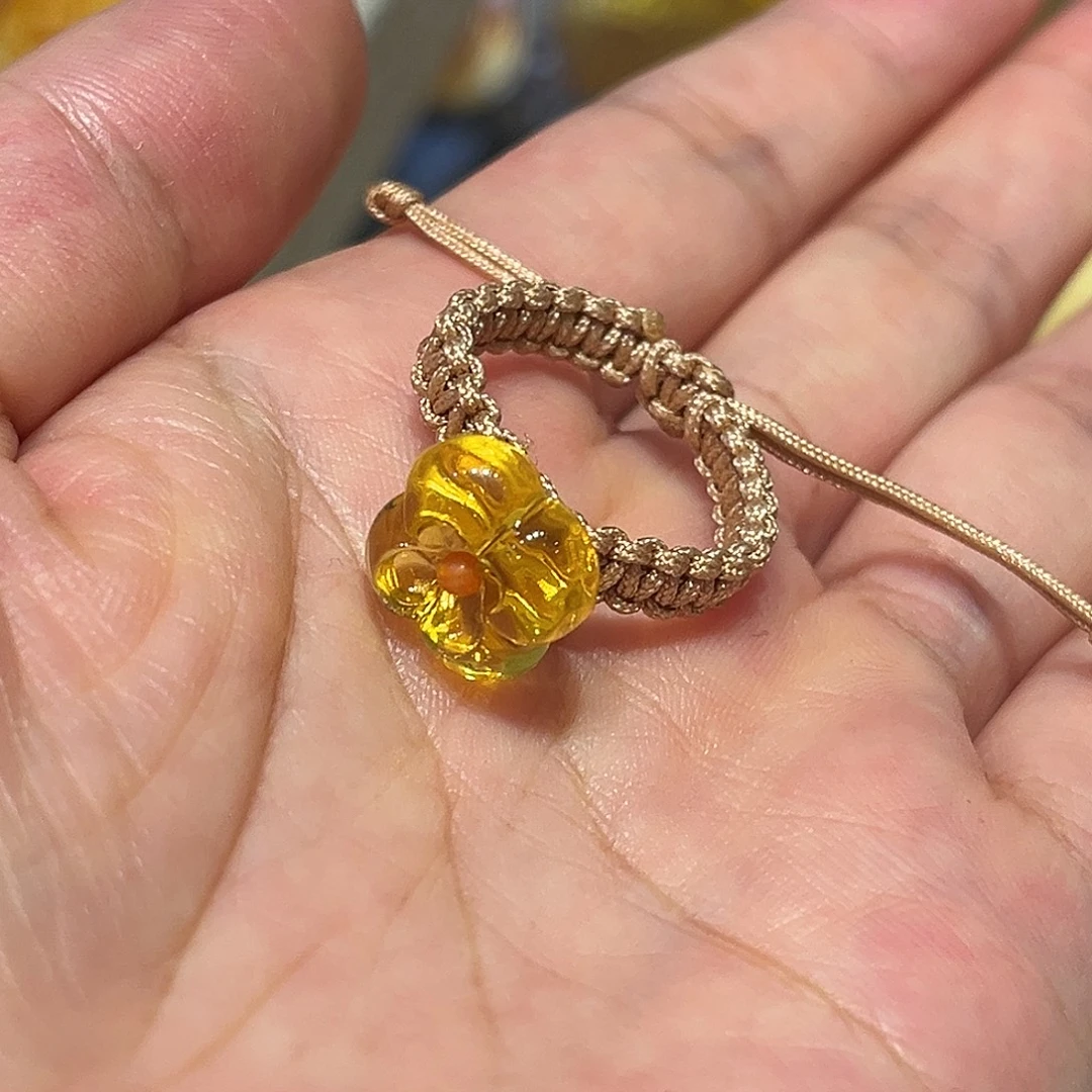未镶嵌琥珀戒指戒指