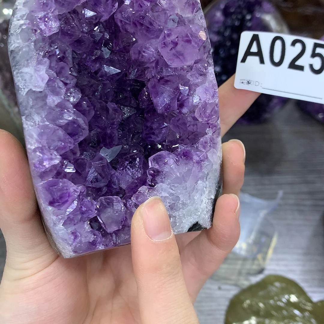 紫晶珠宝半成品未镶嵌025