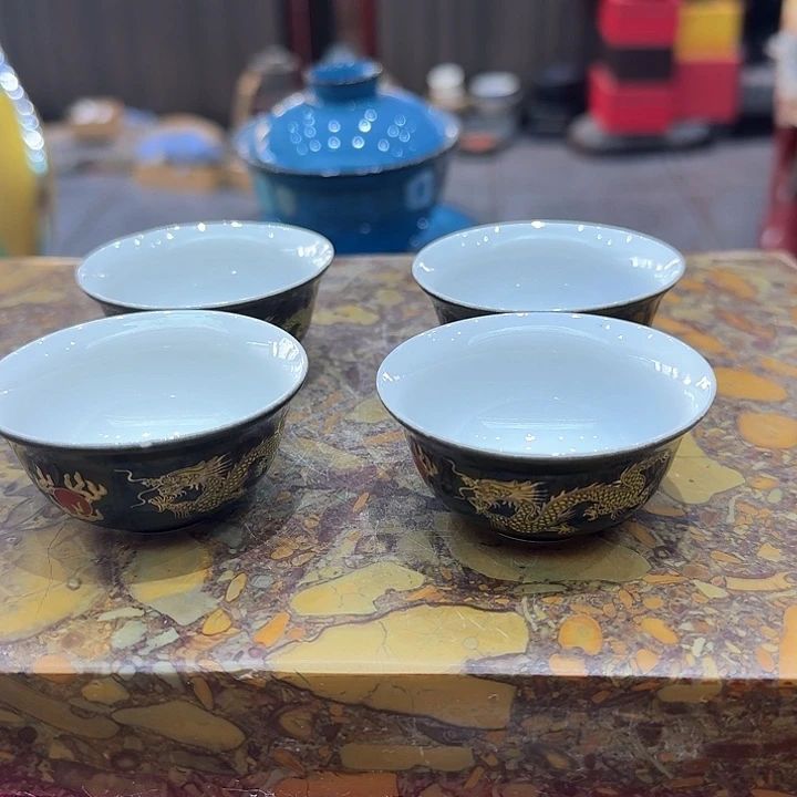 品茗小可杯四个？？？品茗