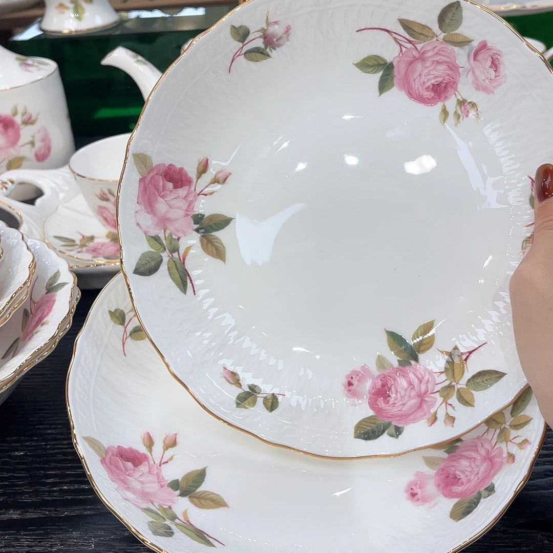 骨瓷8寸汤盘//////