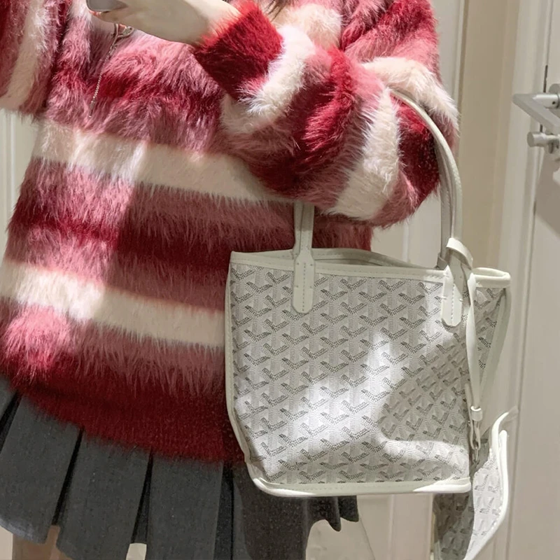 【mini托特】双面迷你手提购物袋大容量托特子母包MINI单肩腋下包