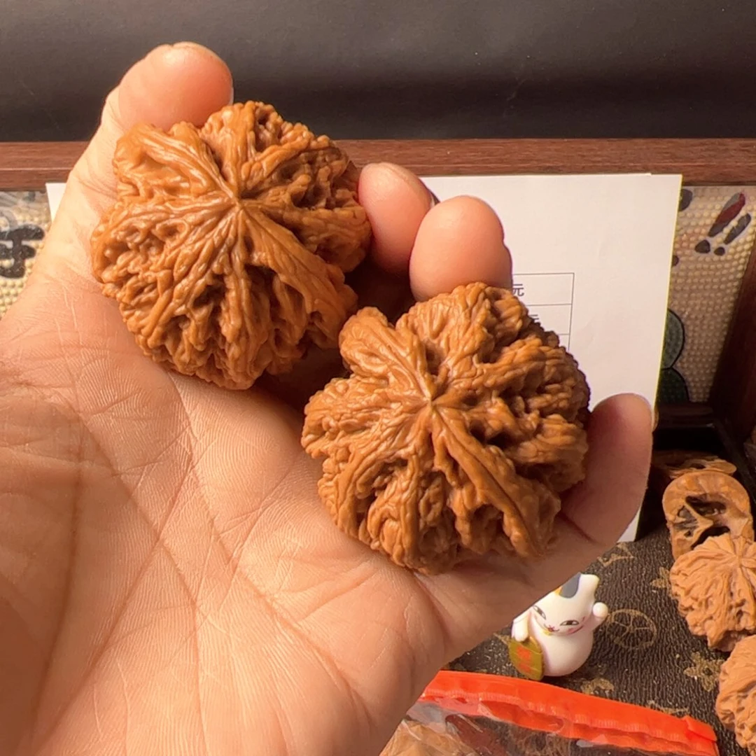 吊坠文玩核桃粗筋47尺