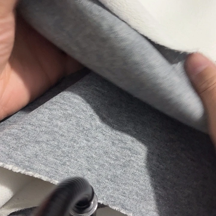 李***木花灰色奥粒绒白色绒螺纹30公分长