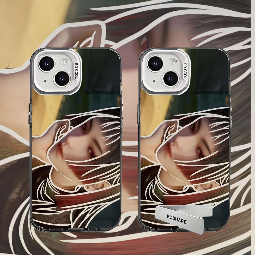 不良人萤勾适用苹果华为vivo一加oppoiPhone小米二次元彩银手机壳