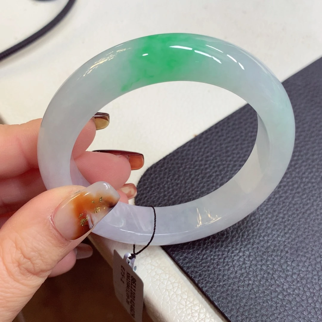 未镶嵌手镯翡翠琴***猫缅甸