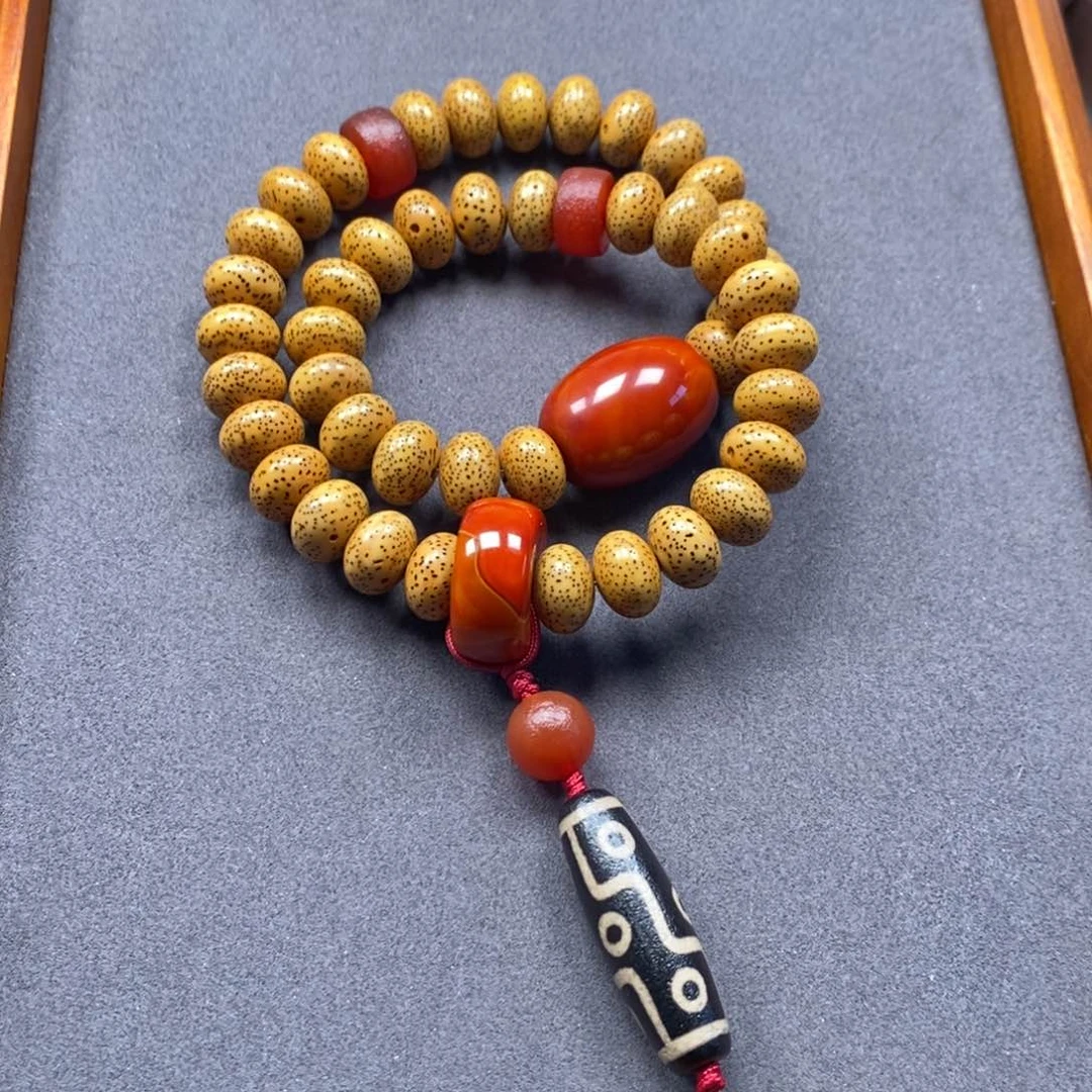 菩提把件未镶嵌星月