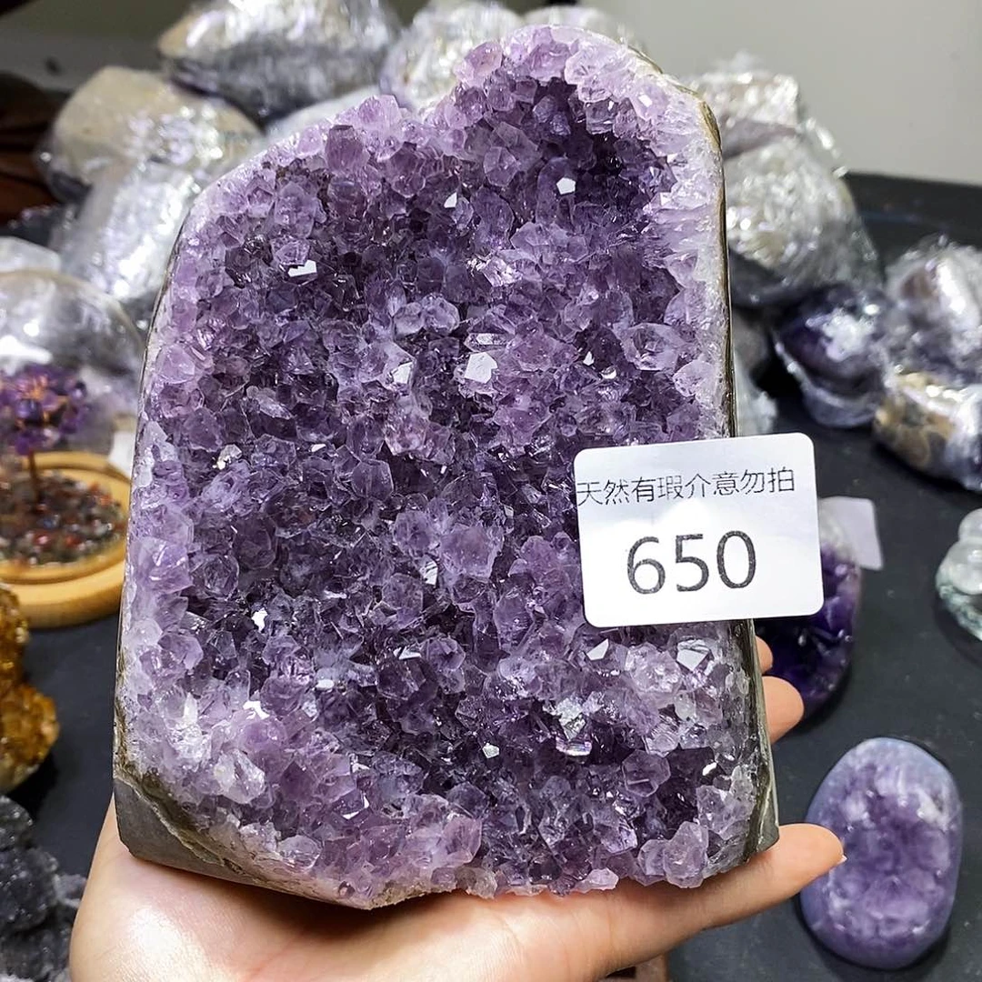 未镶嵌紫晶大型摆件（非配饰）