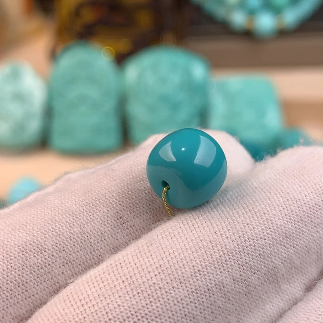 绿松石未镶嵌老型卡10.5