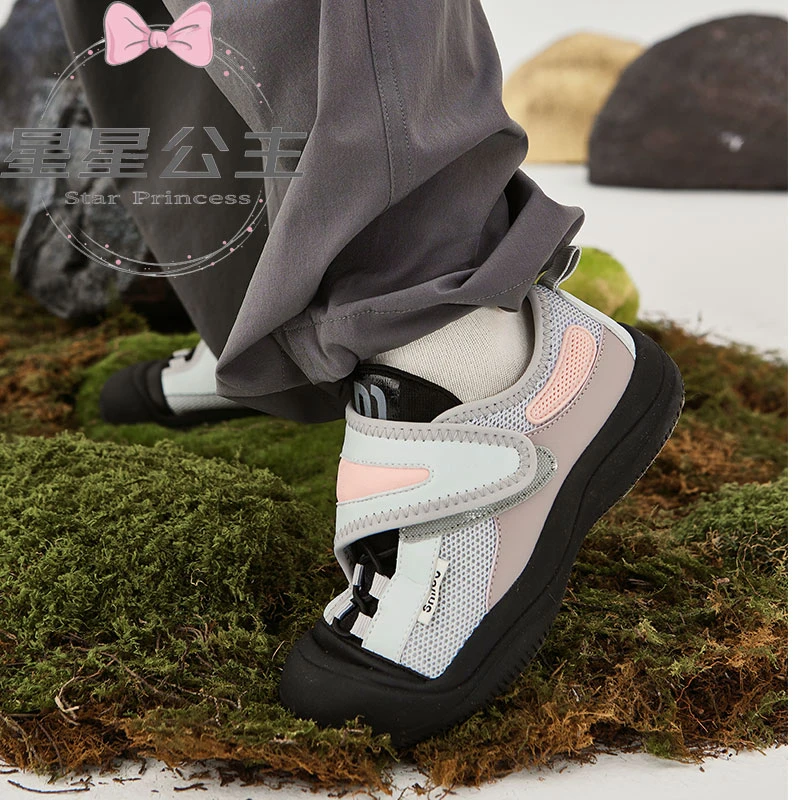 儿童运动鞋2025春秋新款男女童板鞋防滑软底透气休闲鞋户外登山鞋