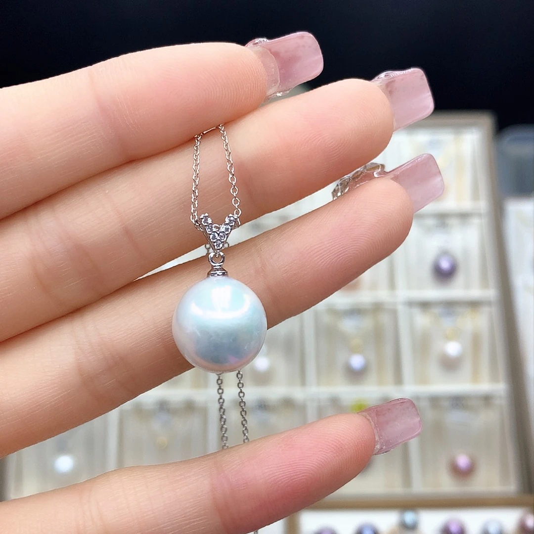 淡水珍珠颈饰合金