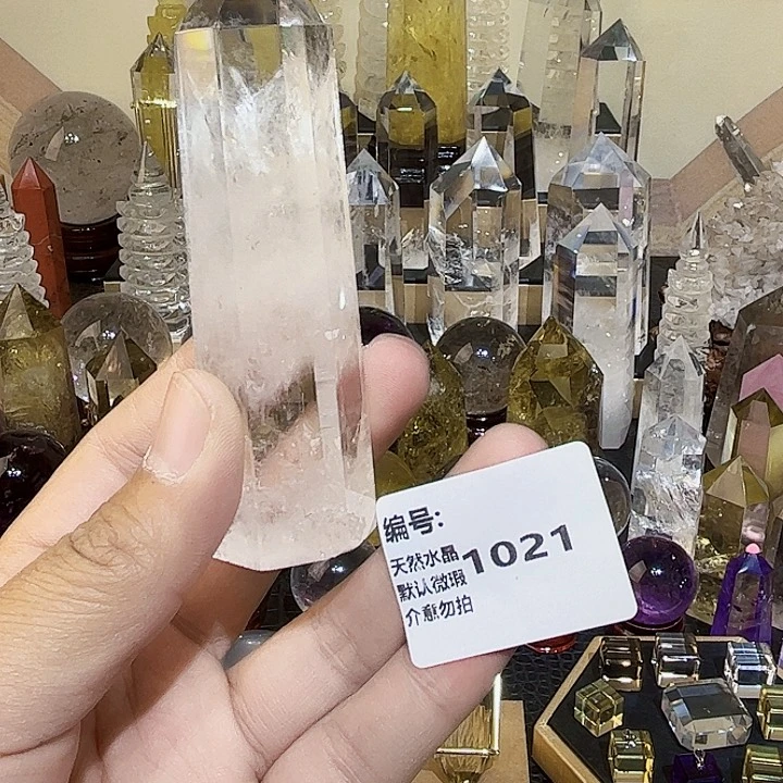 摆件未镶嵌水晶柱