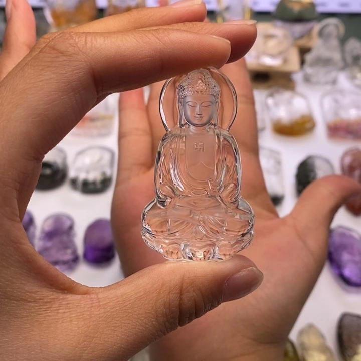 小***暑水晶颈饰未镶嵌定制