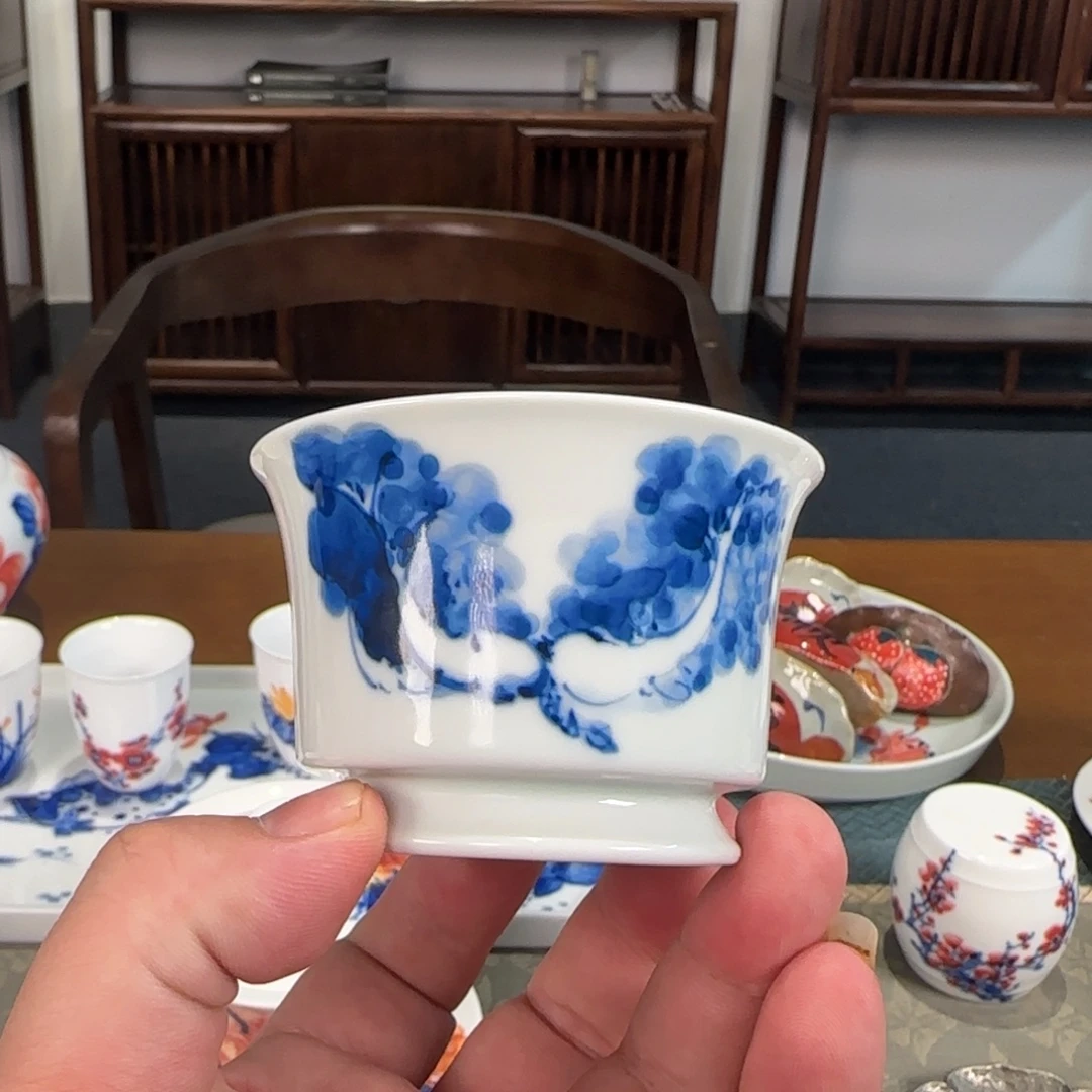 陶瓷杯子景德镇陶瓷艺术手绘